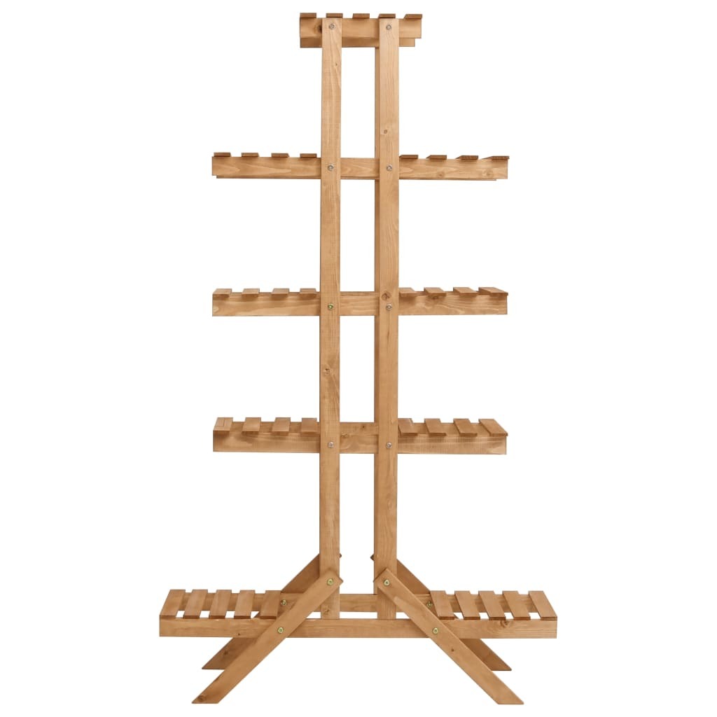 vidaXL Plant Stand 32.7"x9.8"x55.9" Firwood