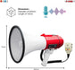 5Core Megaphone Speakers Pro Bullhorn Handheld Police Siren Voice Recording 77SF