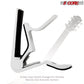 5 Core 2 Pieces Guitar Capo Acoustic Clip Guitar String Instrument Clamp Fret Electric Guitar Accessories Guitar Neck Capos Each CAPO White