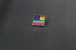 Grid Pins Series Pride Lapel Enamel Pins - USA Pride