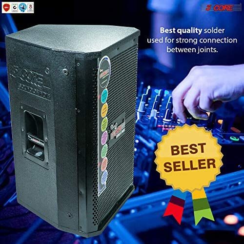 DJ Speakers 15 inch Outdoor Speaker System Pro Pa Party Monitor Speaker PMPO Wooden 5Core 15x1 200DX