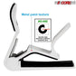 5 Core 2 Pieces Guitar Capo Acoustic Clip Guitar String Instrument Clamp Fret Electric Guitar Accessories Guitar Neck Capos Each CAPO White