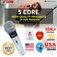 5 Core Professional Microphone Audio Dynamic Cardiod Karaoke Singing Wired Mic Music Recording Karoke Microphone PM305