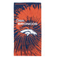 Broncos OFFICIAL NFL "Psychedelic" Beach Towel; 30" x 60"