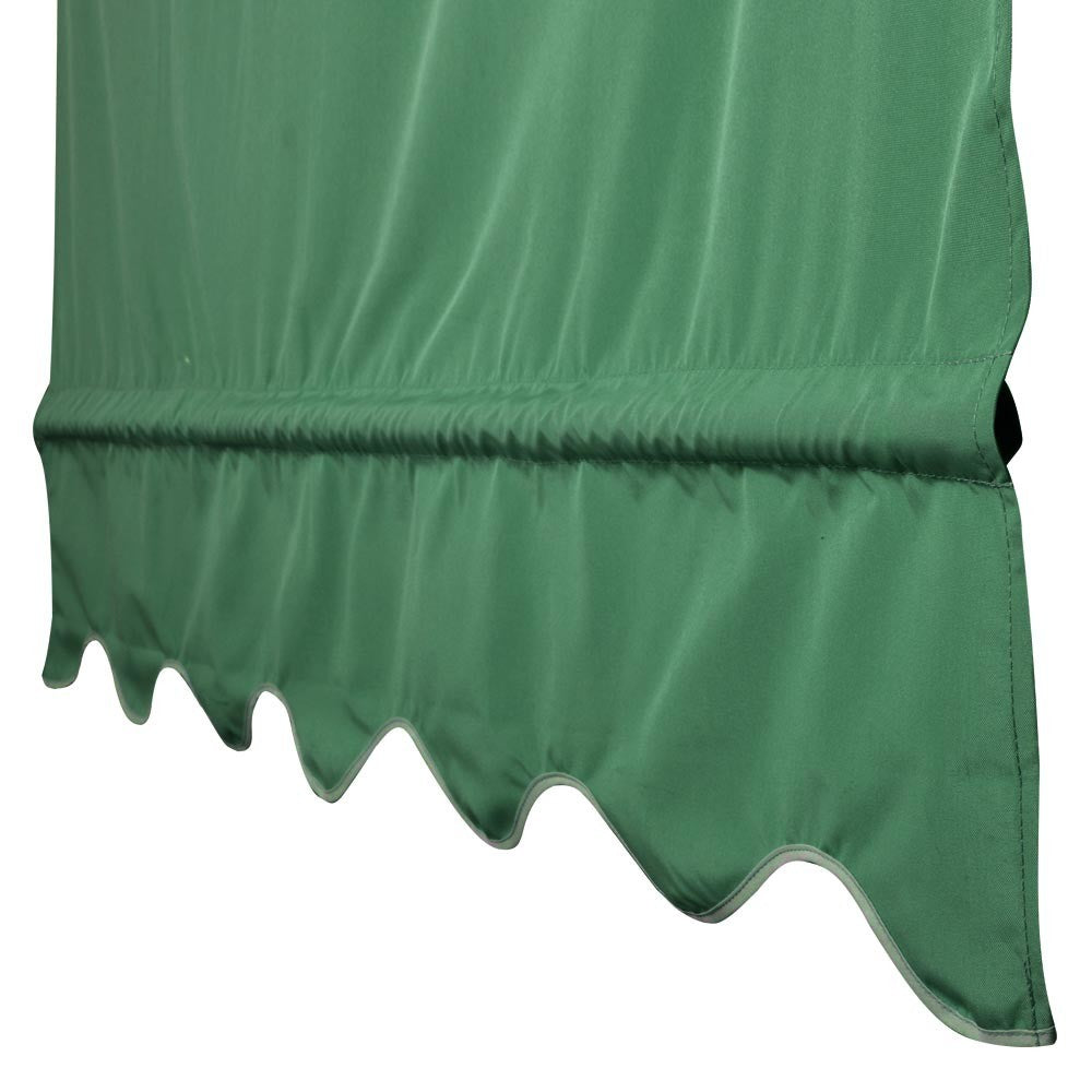 2pcs 15.5x4Ft Pergola Canopy Replacement Cover Green