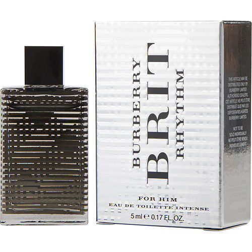 BURBERRY BRIT RHYTHM INTENSE by Burberry EDT .17 OZ MINI