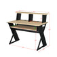 Annette Music Desk; Natural Black Finish