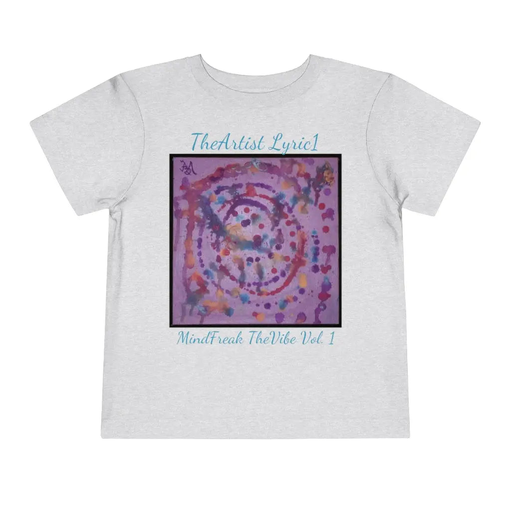 Toddler - TheArtist Lyric1 - Short Sleeve Tee Printify