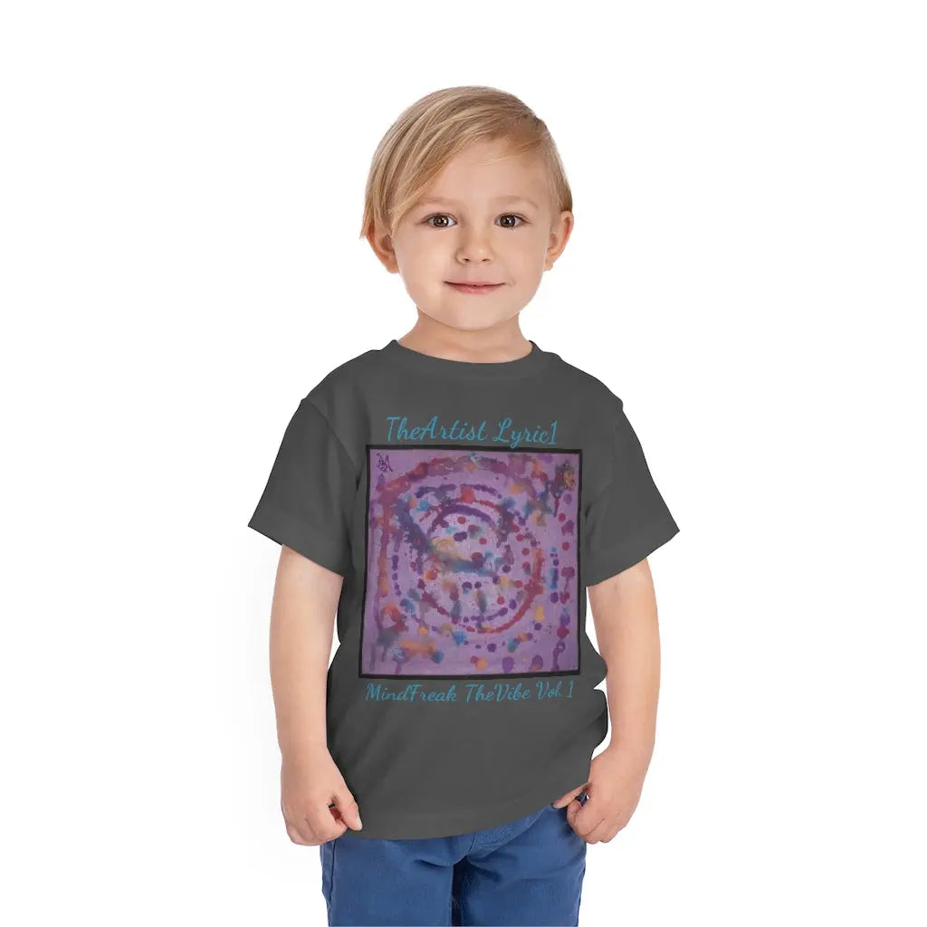 Toddler - TheArtist Lyric1 - Short Sleeve Tee Printify
