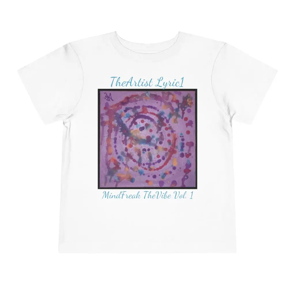 Toddler - TheArtist Lyric1 - Short Sleeve Tee Printify